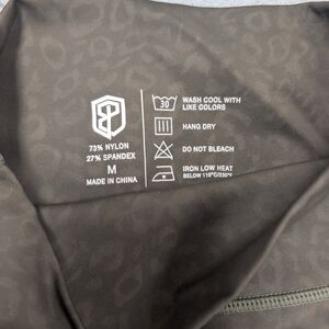 Born Primitive Olive Green Leopard Print Leggings